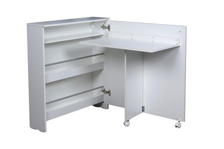 Escritorio Libro RICCHEZZE MESINA Convertible Blanco 