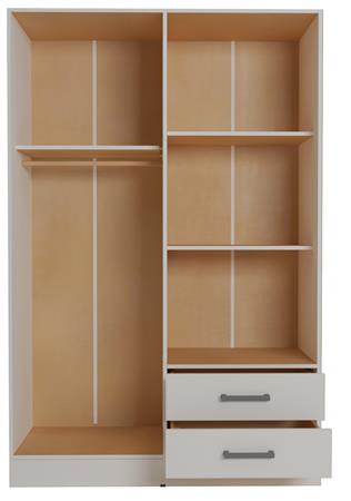 Placard ORLANDI 3525 4 Puertas 2 Cajones color Venecia