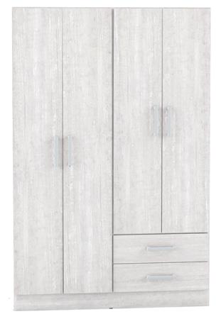 Placard ORLANDI 3525 4 Puertas 2 Cajones color Venecia