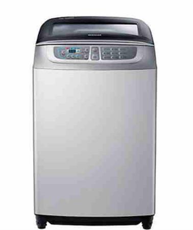 Lavarropas SAMSUNG WA80F5S4UDA 8 Kg Carga Superior Fuzzy Plata