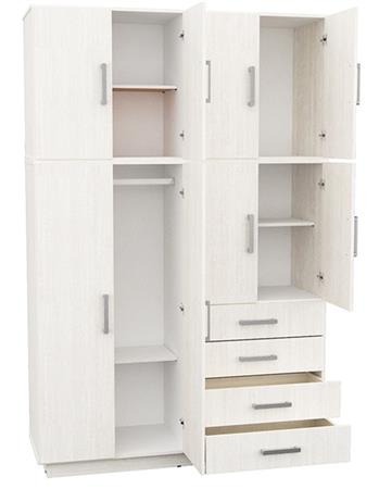 Placard MOSCONI DAKAR PLUS 56611 214×140×46 cm 8 Puertas Venezia