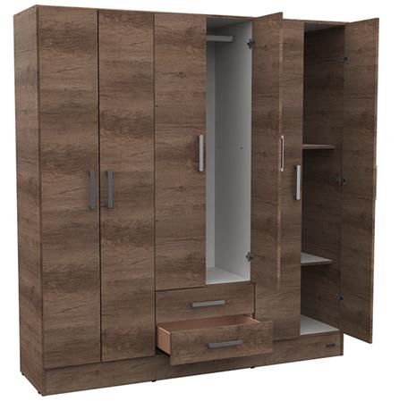 Placard MOSCONI 55623 26 DAKAR NEBRASKA GRIS169×181×46 cm