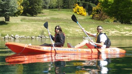 Kayak ATLANTI-KAYAKS TRIPLO 1 2 y 3 personas Incluye 2 Remos