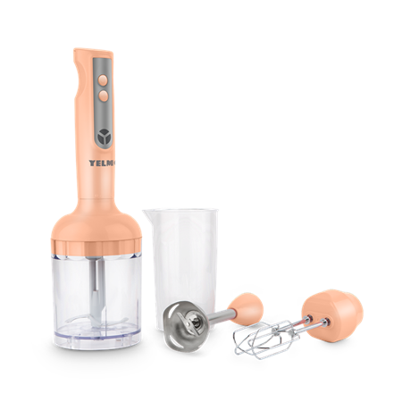 Licuadora YELMO LM1521 de Mano 900w 2 Velocidades