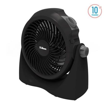Ventilador LILIANA VTFP10 Turbo 10" Reclinable Negro
