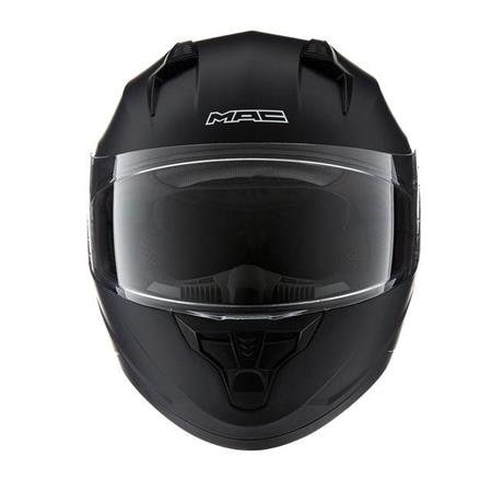 Casco integral MAC BASS M67 Solid Mate Negro S