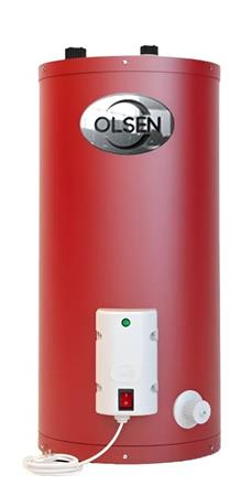 Termotanque Eléctrico OLSEN TEV80Ro 80 Lts Conex Superior colgar o apoyar Rojo