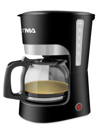 Cafetera ATMA CA8143N 1.25 Lts Negra