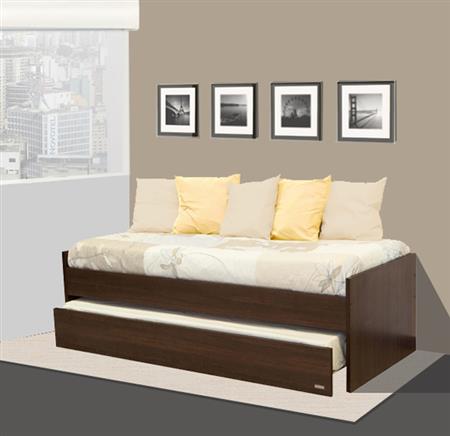 Cama Divan PLATINUM 957 color tabaco 2mt