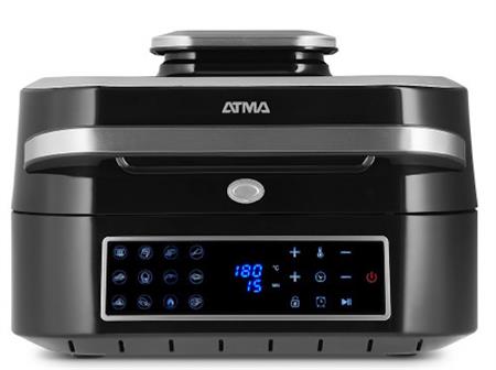 Freidora ATMA 94FR901DP De Aire Y Grill Digital 6.3 Lts 1600w Negro 