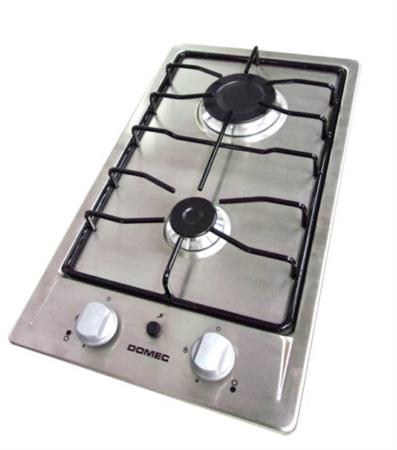 Anafe DOMEC AX2V 2 Hornallas Multigas Encendido Eléctrico