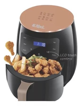 Freidora EIFFEL E-633 De Aire 5 Lts Negro 220V