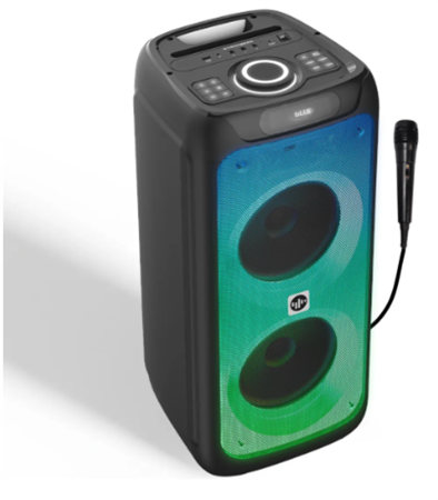 Parlante STROMBERG Tone 2 C/micrófono 80w Rms 2x8 Subwoofer Color Negro