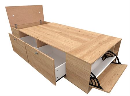 Cama Box MOSCONI 57024 Benethon 80 81x192x38 cm Mendra 