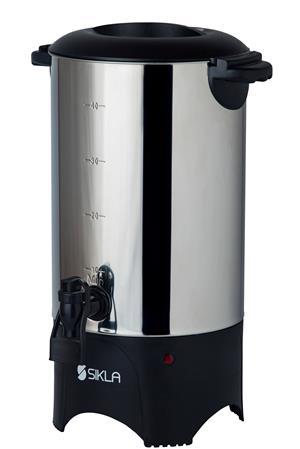 Cafetera De Filtro SIKLA CB-04 30 Pocillos 4,5lts Color Plateado