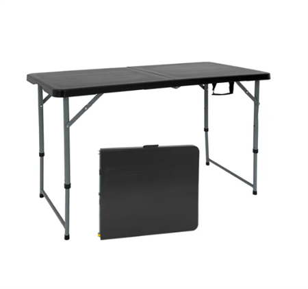 Mesa GARDEN LIFE T403501 Plegable negra