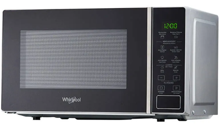 Microondas Whirlpool Wms20bs Digital Silver 700w