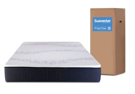 Colchón SUAVESTAR 140x190x21 Stress Free en caja