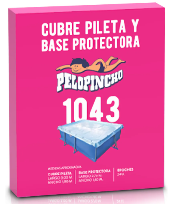 Cubre y Base Protectora PELOPINCHO 1043 190X300 cm