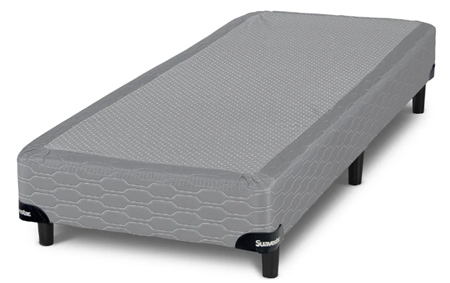 Sommier SUAVESTAR 100BOS Boreal bambo 100X190X21 gris