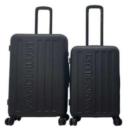Set Valijas WANDERLUST 37877 urban 24" Y 28" negro