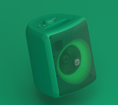 Parlante Portátil STROMBERG CHUNK-2 25w verde