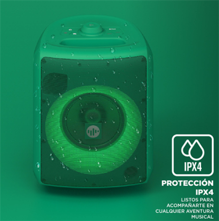 Parlante Portátil STROMBERG CHUNK-2 25w verde