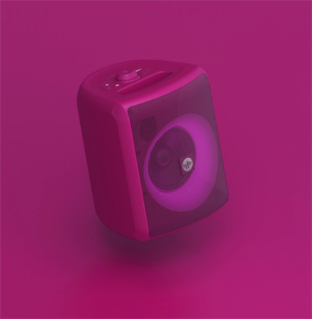 Parlante Portátil STROMBERG CHUNK-2 25w rojo