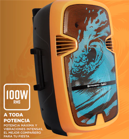 Parlante Portátil STROMBERG TIDE-2 100w