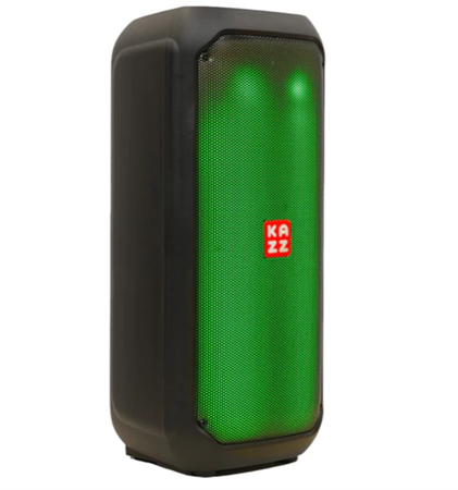 Parlante Portátil KAZZ RUDI 2X4" bluetooth 10w