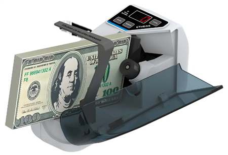 Contadora de billetes ETHEOS CTBIP650 portátil