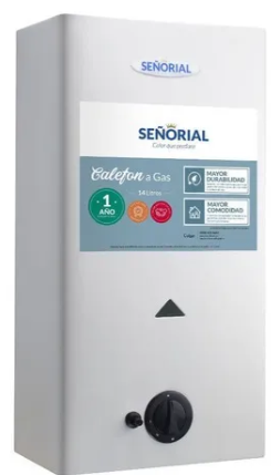 Calefón Señorial C-14 Blanco 14lt