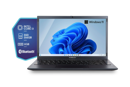 Notebook NOBLEX N14X3000 Core I3 8/256gb 14.1"