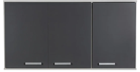 Alacena PLATINUM 3037 bco/gris grafito 120cm