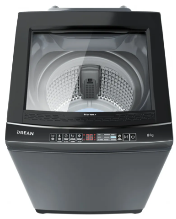 Lavarropas DREAN Lpdr0865iLG automatico carga superior 8 Kg gris
