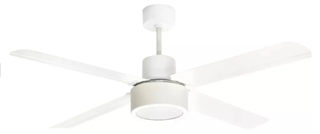 Ventilador PROTALIA 3418 De Techo control remoto blanco