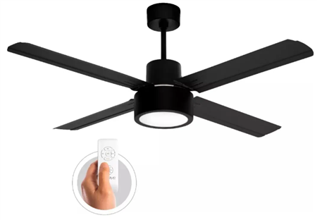 Ventilador PROTALIA 3418 De Techo control remoto negro