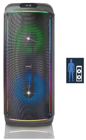 Parlante Bluetooth KIOTO Tw-4000 300w negro