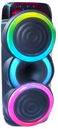 Parlante Bluetooth KIOTO Tw-2808 portatil 60w con micrófono