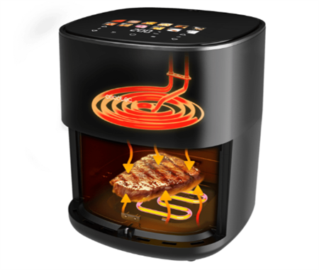 Freidora de Aire CECOTEC Cecofry&grill Duoheat 8000 8L
