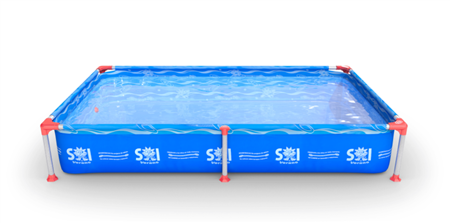 Pileta SOL DE VERANO Sol 200 Fun 230x150x40cm 1500L