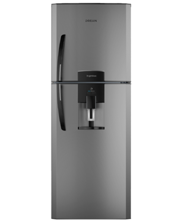 Heladera DREAN HDR400F41E con freezer cíclica 396l gris