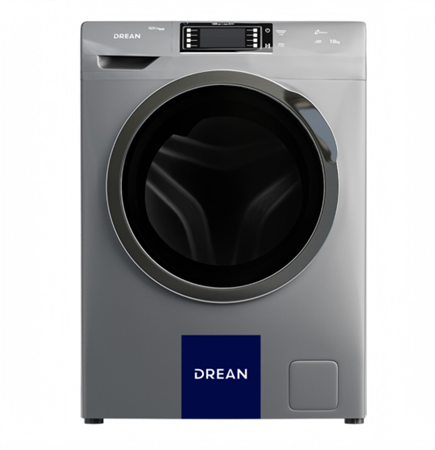Lavarropas DREAN LFDR1012TG0 ECOINVERTER carga frontal WiFi 10 Kg Gris