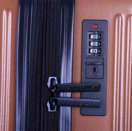 Valija Carry On WANDERLUST 41101 color caramelo 20"