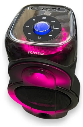 Parlante Portátil KIOTO KT120 CRYSTAL 70w