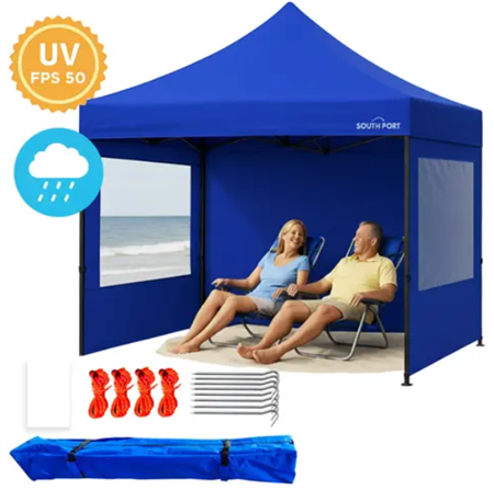 Gazebo GADNIC GAZEBO01 plegable reforzado 3X3 mts azul