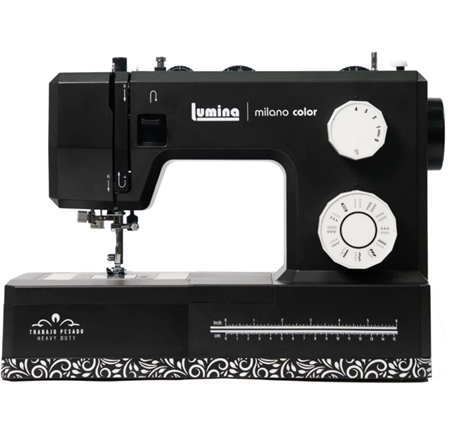 Máquina De Coser LUMINA MILANO Negro Semi Industrial