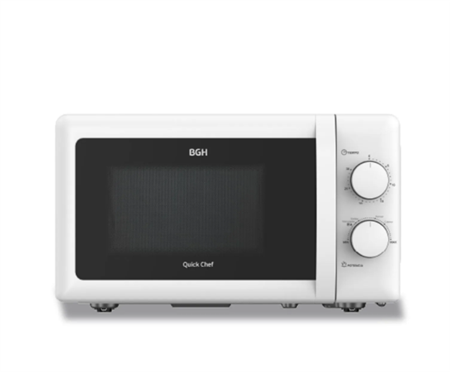 Microondas BGH Quick Chef B120M20I 20L Mecánico