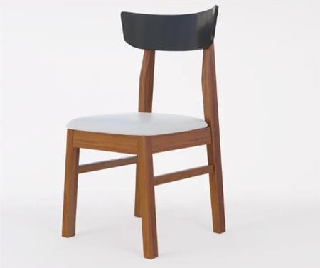 Silla INMACOL MEDITERRANEO 140 curva color castaño