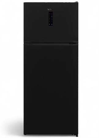 Heladera con Freezer KÜLTEK KTHT400B Inverter 445 Lts No Frost Black